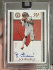 2022 Panini Encased - Ja'Marr Chase #MM-JC Milestone Marks 13/75 On Card Auto