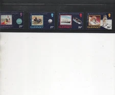 Guernsey Stamps 1991  Europe in Space set of 4 SG520-23 MNH