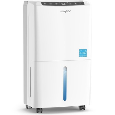Waykar 2000 Sq. Ft 34 Pints 2025 Most Efficient Energy Star Dehumidifier for ...
