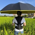Hands-free Umbrella Holder with Rain Cover, Ergonomic, Portable Sunshade And