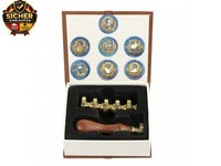 Wachssiegel-Stempel-Set, Starry Animal Wachssiegel-Stempel-Set Mit 7