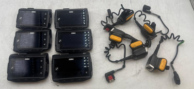 Lot of (6x) Zebra WT6000 Wearable Computers w/ (5x) Ring Scanners - Parts Only