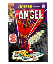 X-Men #44, 1968, 1st Appearance of Red Raven, Marvel Silver Age Key