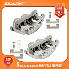 2PCS Front or Rear Brake Calipers w/ Bracket for Chevy GMC Silverado Sierra 1500