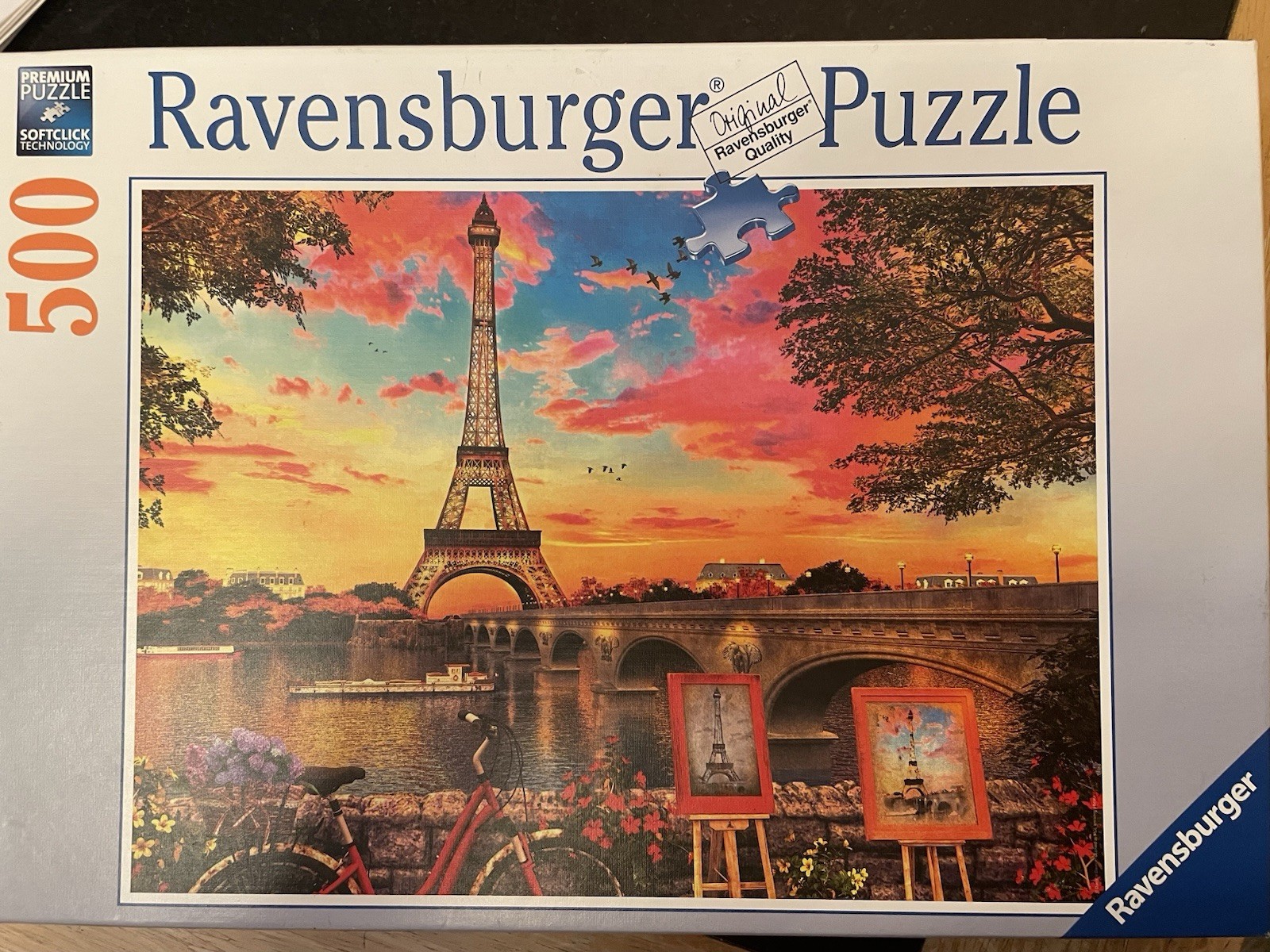 Ravensburger 500 Piece Jigsaw Puzzle, An Evening Walk in Paris
