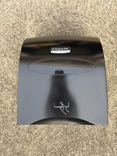 1- Kimberly-Clark Professional Slimroll Towel Dispensers Black 10441-00