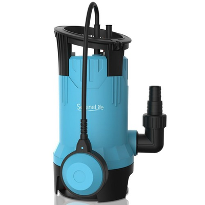 #ad SereneLife Powerful 750W Submersible Clean Dirty Water Pump Auto Float Switch $40.99