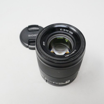 Sony 50mm f1.8 E OSS Lens SEL50F18 -- plus Caps
