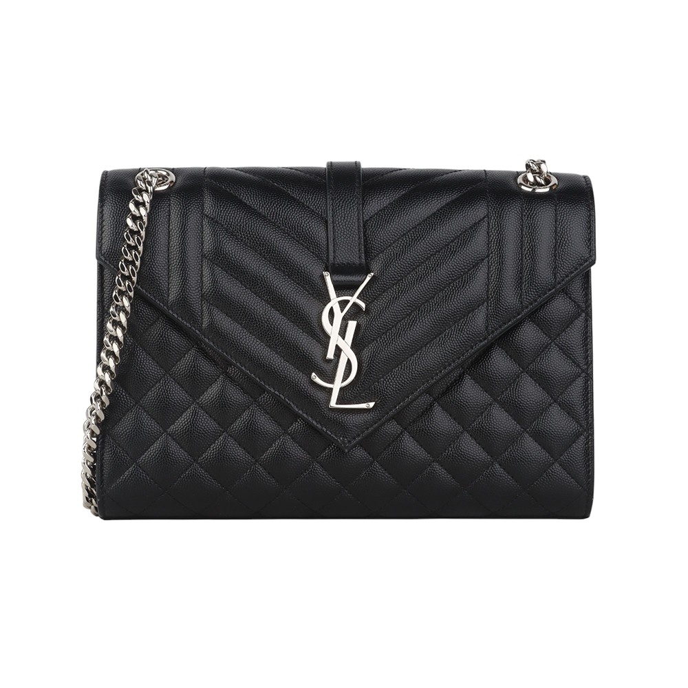 Borsa a tracolla Saint Laurent media busta trapuntata 487206 142314729