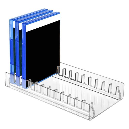 CD-Halter, 2er-Pack, Transparente CD-Organizer Aus Acryl, CD-Präsentationss9230 - Afbeelding 3 van 7