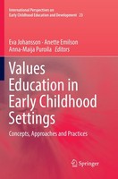 Values Education In Early Childhood Settings Anette Emilson