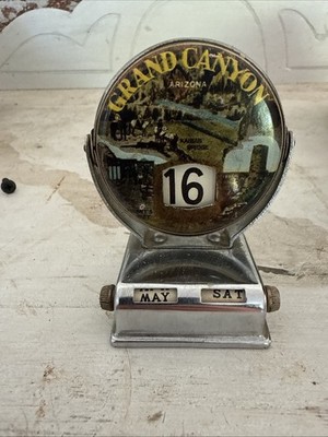 Flip Perpetual Calendar - Working Desk Grand Canyon Arizona AZ Vintage