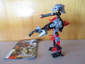 Lego Hero Factory 2192 Drilldozer w/Ball & Manual Complete