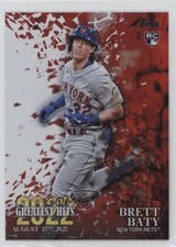 2023 Topps Series 1 2022's Greatest Hits Brett Baty #22GH-3 0yg9