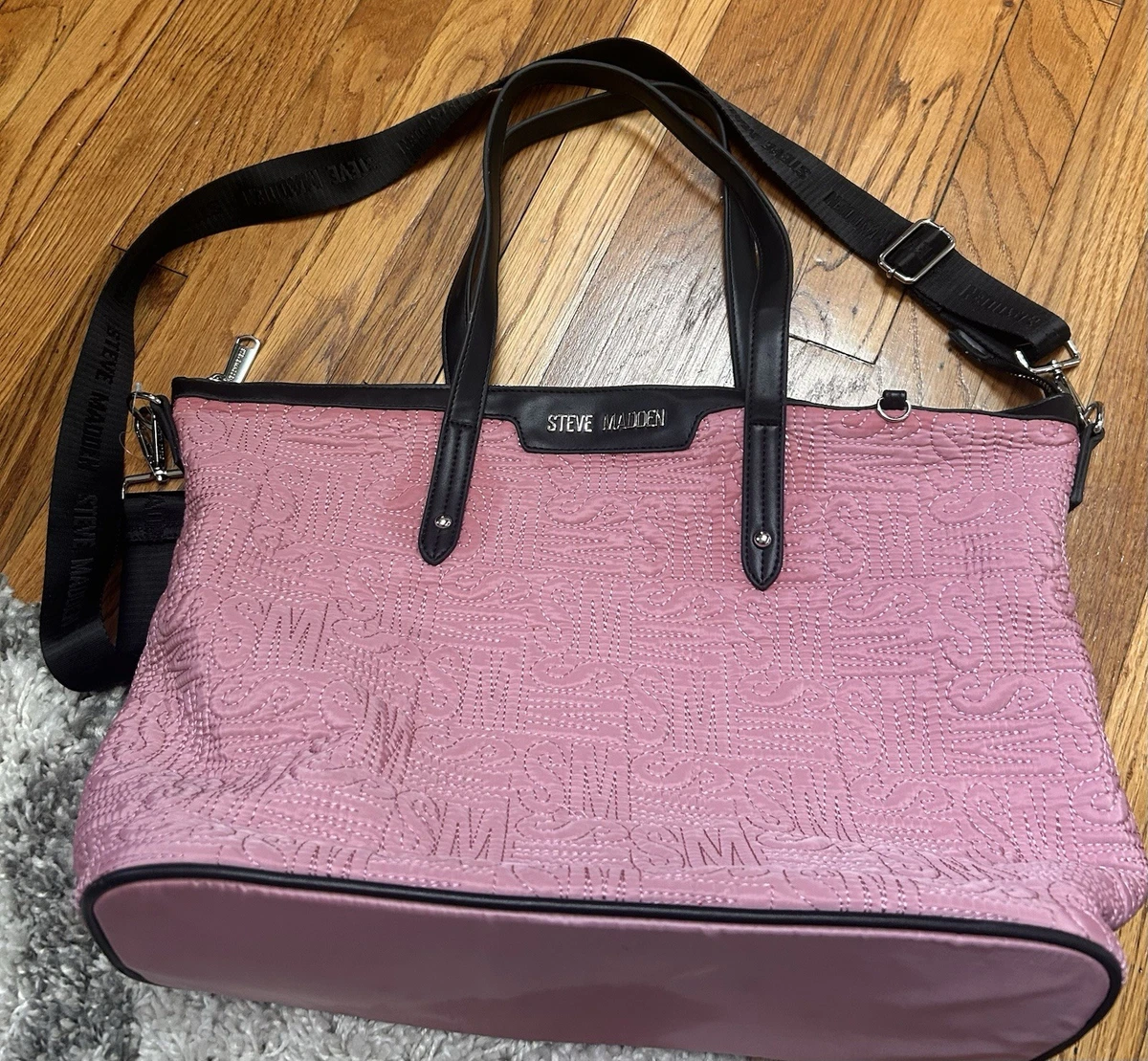 Steve Madden Bhaley Large Tote Bag in Black