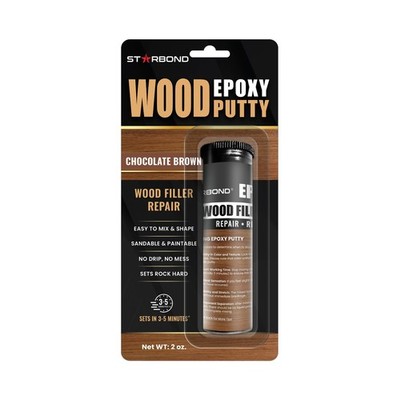 Starbond Chocolate Brown Wood Filler Putty