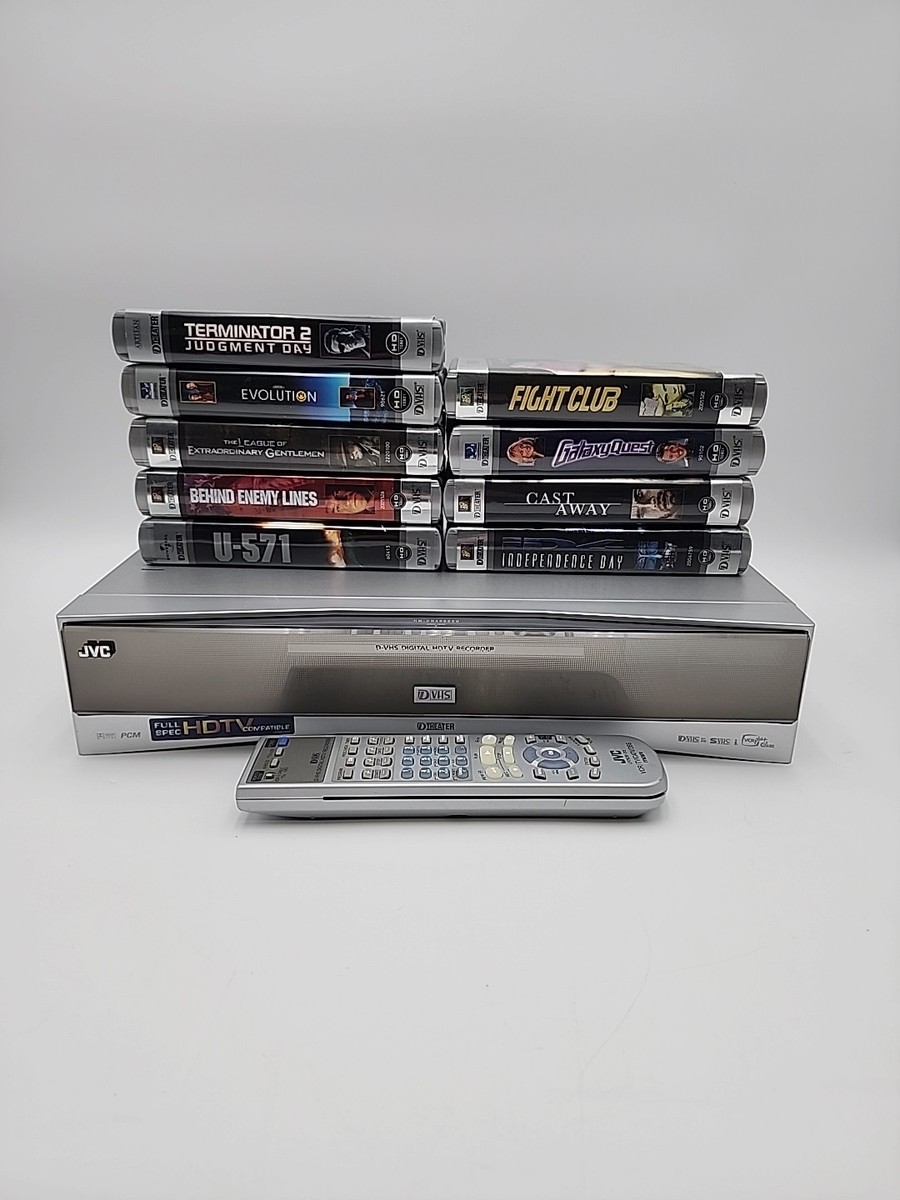 JVC HM-DH40000U Digital D-VHS Recorder DTheater w/Remote And 9 D