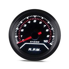Tachometer Tacho Gauge Meter 0-10000 RPM Gauge Meter 2inches 52mm Universal