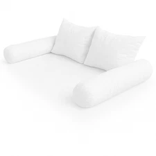 Queen Size Bolster & Back Rest Pillow Cushion Fiberfill "INSERT ONLY" - Style 4