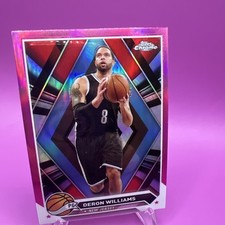 2023-24 Topps Chrome - Pink Refractor - Nets - Deron Williams #9
