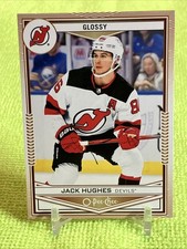 Jack Hughes 2024-25 Upper Deck Series 1 #OG-14 OPC GLOSSY - New Jersey Devils