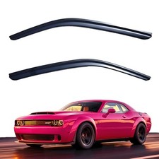 Window Visors Rain Guards fits Out-Channel Side 2008-2023 Dodge Challenger