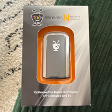 TiVo Wireless N Network Adapter AN0100 USB Wi-Fi 300 Mbps for TiVo DVR Gray