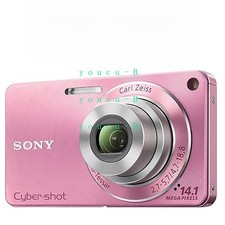 Sony Cyber-shot DSC-W350 Digital Camera Auto Focus14.1MP 4x Optical Zoom Pink