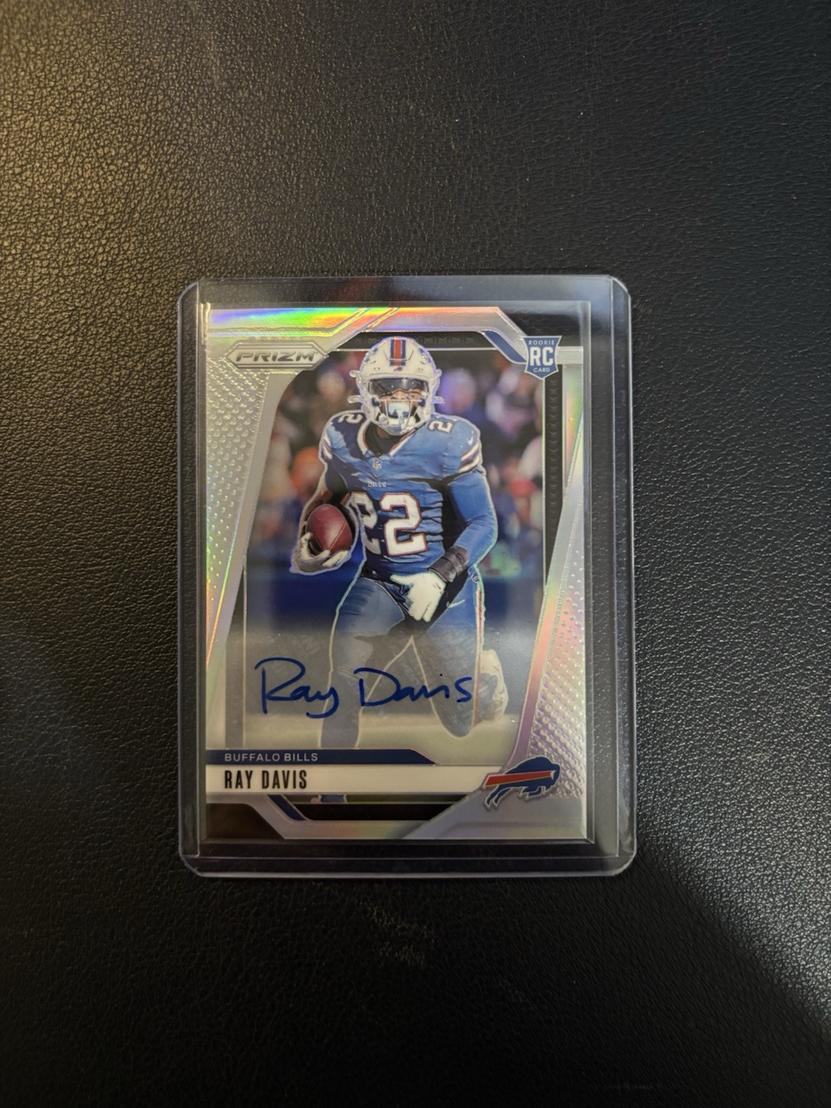 2024 Panini Prizm - Rookies Silver Prizm Autographs #382 Ray Davis In Sleeve