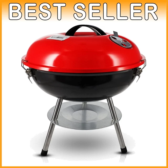 Gas On Portable BBQ Grill - Lightweight & Compact