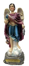 8 Inch Statue of Saint Archangel Rafael San Arcangel St Estatua Angel Raphael