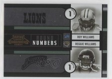 2004 Playoff Contenders Round Numbers Green /750 Reggie Williams Roy #RN-3 z6b