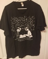 My Chemical Romance MCR Ouija Board emo band shirt Tultex 202 Size XL