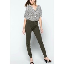LIVERPOOL Peat Green Skinny Pants Women's Size 0 25
