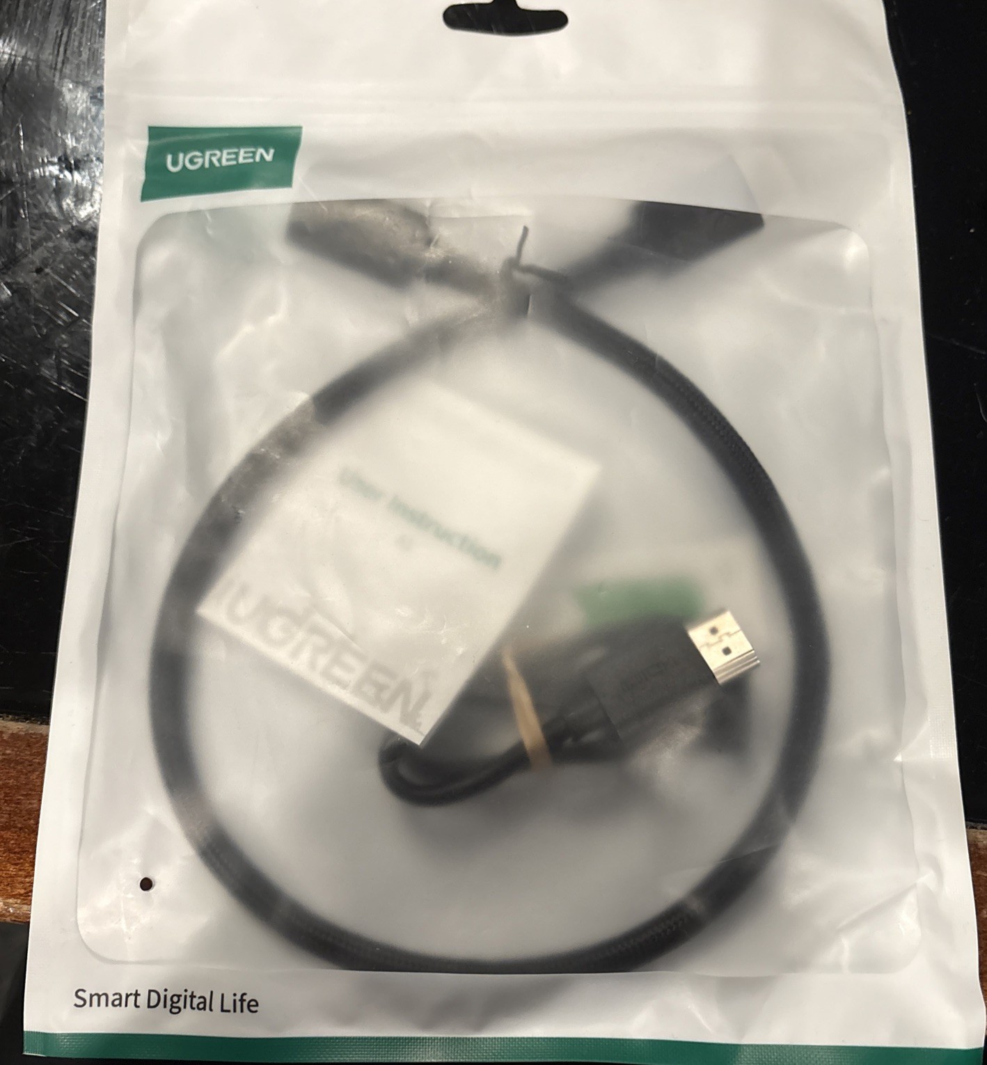HDMI Extension Cable 1.5FT, HDMI 2.1 Male to Female 8K@60Hz;