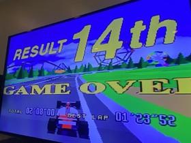 Sega Saturn Virtua Racing Video Game  Case / Disc / Manual 1996 Tested