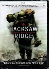 Hacksaw Ridge DVD, 2016  Andrew Garfield NEW, sealed