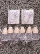 2 Spectra Wide Breast Flange Sets 20mm With 6 Spectra Bottles NEW