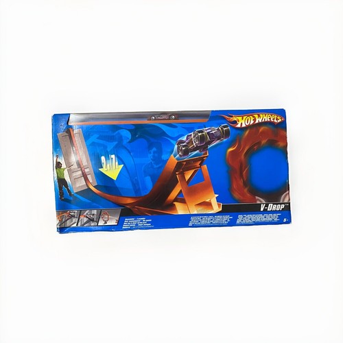 Hot Wheels V-Drop Super Velocity Track Set J2558 Neu Komplett - Bild 2 von 6