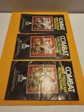 Atari C01140201 - Combat Game Program Instructions Manual x3