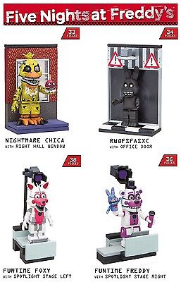  McFarlane Toys Five Nights at Freddy's Spotlight Stage Right  Construction Building Kit : Toys & Games