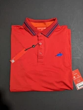 NWT MEN'S REDVANLY CADMAN POLO, SIZE: L, COLOR: RIO (M4)
