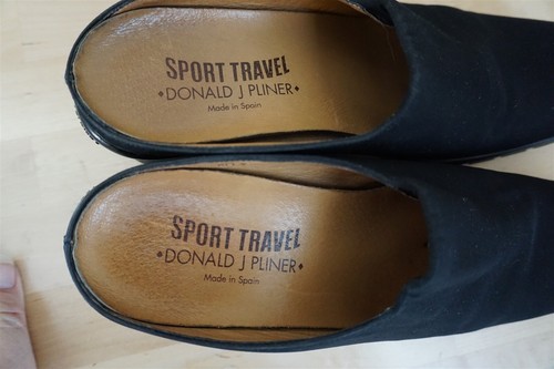 Donald J Pliner Travel Sport Womens Black Stretch Fabric Slide Mules Size 6M - Picture 5 of 8