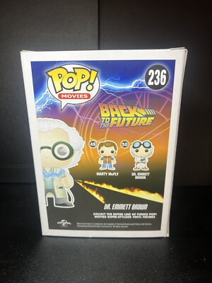 Funko POP! DR. EMMETT BROWN Lightning #236 - Back to The