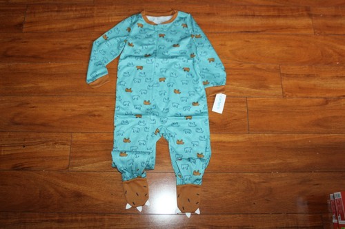 NWT BOYS CARTERS SZ 5T PAJAMAS BEAR