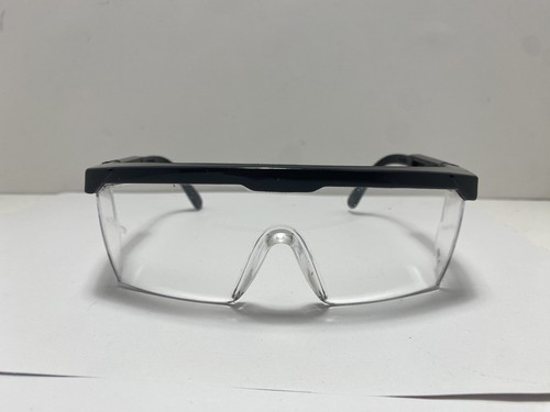 Vintage Valiant Black Safety Glasses EUC C#70511 - Picture 1 of 6