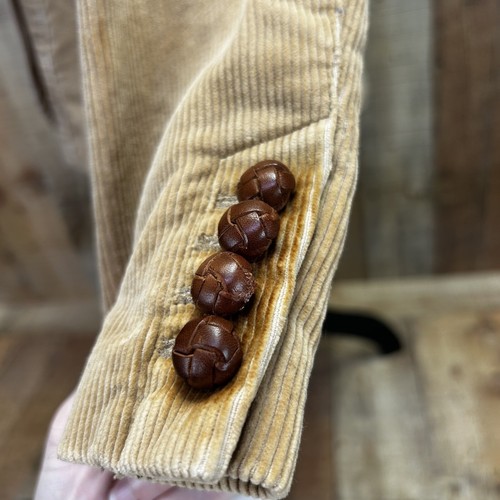 Ralph Lauren Corduroy Suede Blazer Jacket Beige Womens Size 10 NWT $465 *FLAW* - Picture 12 of 15