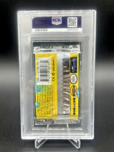 Pokemon Base Booster Pack 1999 PSA 10 gemas como nuevo arte Blastoise ilimitado grueso - Imagen 2 de 2