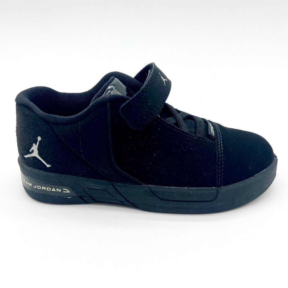 Jordan TE 3 Low (TD) Black Metallic Silver Toddler Size 10 Jordan TE 3 Low (TD) Black Metallic Silver Toddler Size 10
