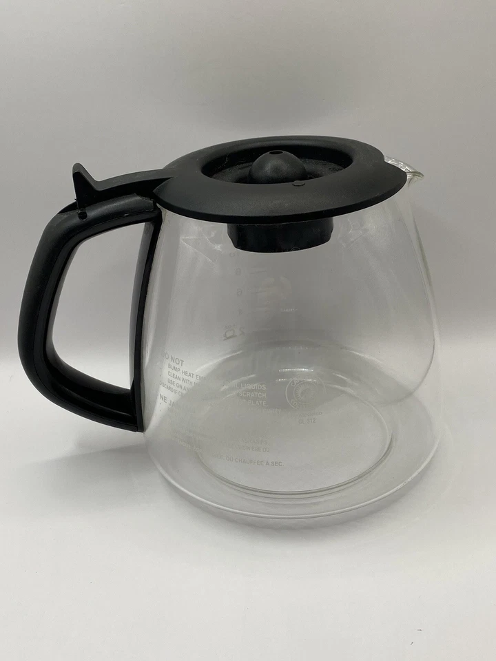Jarra de café de vidrio de repuesto universal de 12 tazas Medelco Café Brew Collection Foto 2 de 4
